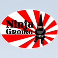 thumbnail image 2 of CafePress - Ninja Gnome Long Sleeve Infant T Shirt - Long Sleeve Infant T-Shirt, 2 of 2