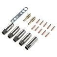 thumbnail image 4 of Welding Torch Nozzle, Wear Resistant Contact Tip Set  For MB15 15AK MIG, 4 of 8