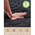 thumbnail image 5 of Premium 3.2" Thick Japanese Futon Floor Mattress - Full Size 54"x80" - 100% High-Density Foam,Foldable Floor Mattress,Comfortable Tatami Mat for Dorm,Bedroom,or Guest Room(Black), 5 of 14