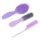 thumbnail image 3 of Cepillo de peinado, cepillos para el cabello de 3 piezas, juego de peine para el cabello, peine de cola para lograr más, 3 of 5