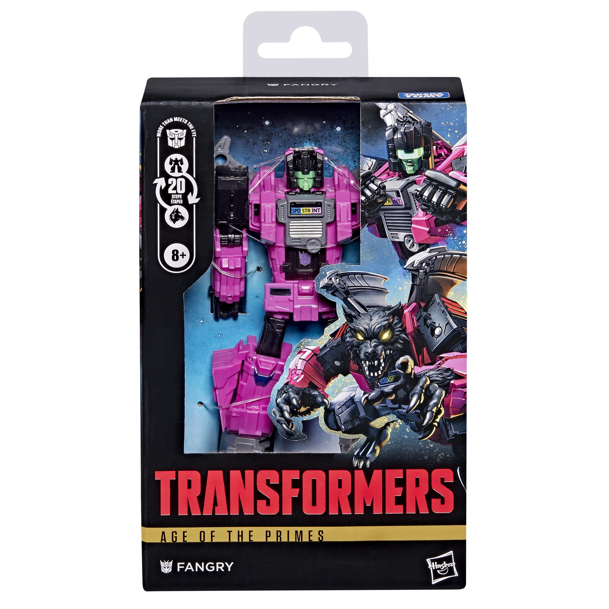 Transformers Toys Age of the Primes Fangry 5.25-inch Action Figure, 8+