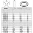thumbnail image 2 of Uxcell AXK2035 Thrust Needle Roller Bearings 20x35x2mm Chrome Steel with AS2035 Washers 6 Pack, 2 of 6