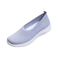 thumbnail image 2 of Willtoo Womens Orthopedic Shoes Work Shoes Breathable Slip on Non Slip House Shoes Knitted Mesh Stretch Soft 2026 Orthopedic Shoes, 2 of 7