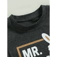 thumbnail image 4 of Jxzom Toddler Baby Boy Easter Outfit 6M 12M 2T 3T 4T 5T Mr Steal Your Eggs Short Sleeve Bunny Print T Shirt Tops Summer Clothes Sets, 4 of 7
