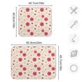 thumbnail image 3 of Heart and Dot Dish Drying Mat 18x24 Absorbent Microfiber Draining Rack Pad for Kitchen Counter Sink, 3 of 8