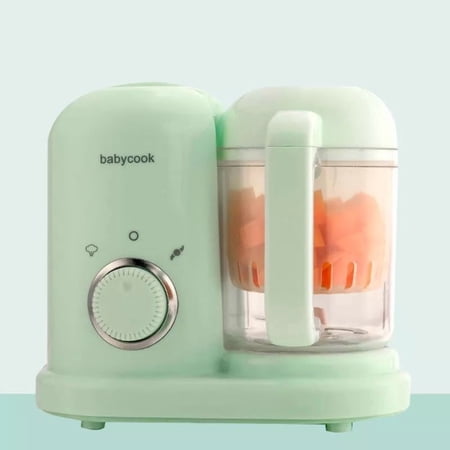 Baby Food Maker, Knobbed Baby Food Steamer, Baby Food Processor with Steaming and Grinding Functions, Split Design, Combination Detachable and Washable