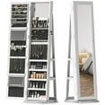 thumbnail image 2 of Floor standing jewelry cabinet with LED lights, 2 of 7