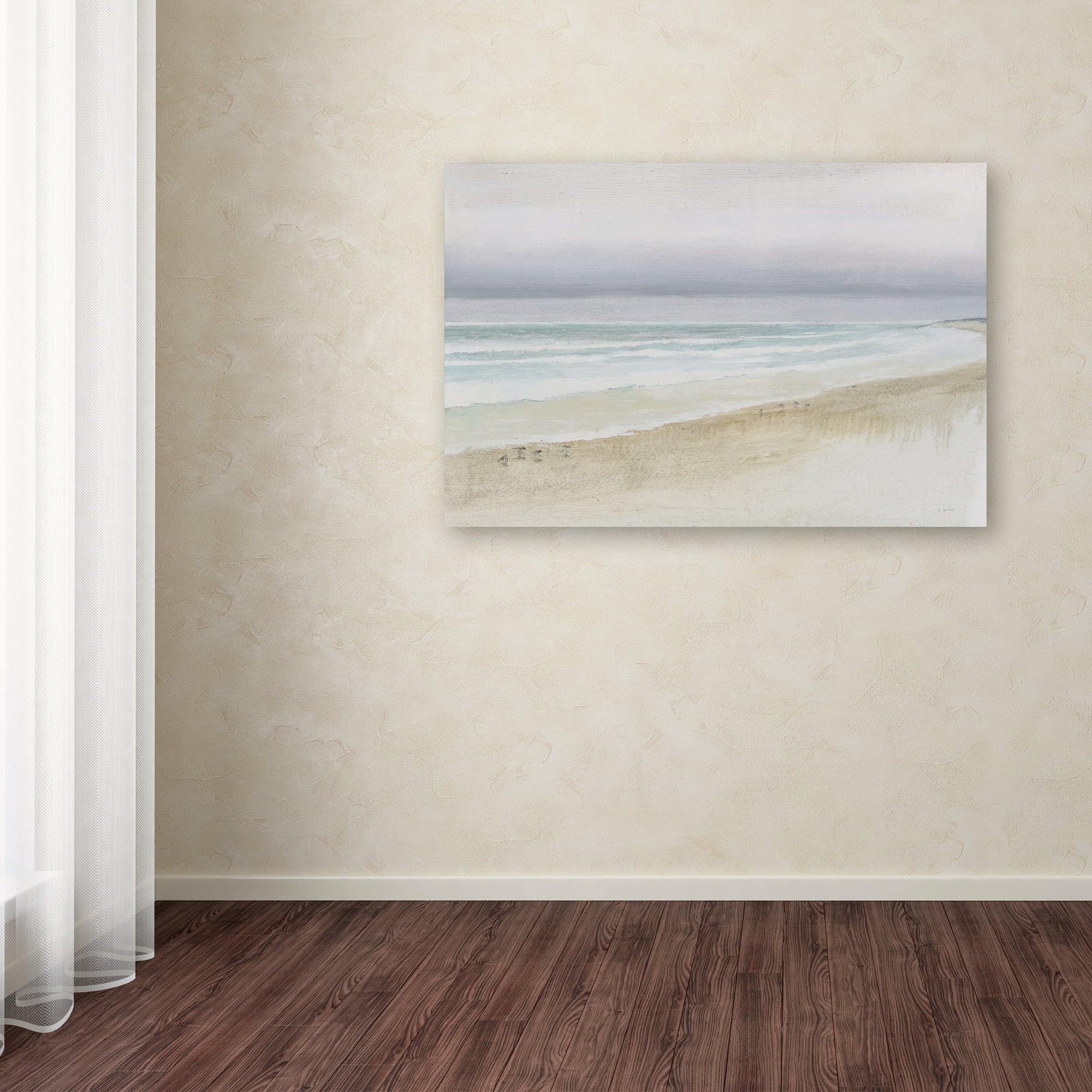 Trademark Fine Art 'Serene Seaside' Canvas Art by James Wiens