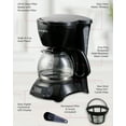 thumbnail image 3 of EUROSTAR CM720BT 4-Cup Programmable Coffeemaker, Black, 3 of 4