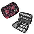 thumbnail image 3 of Waloo Travel Electronics Organizer Pouch - Premium Case for Cables, Cords, USB, SD Cards & Chargers, 3 of 3