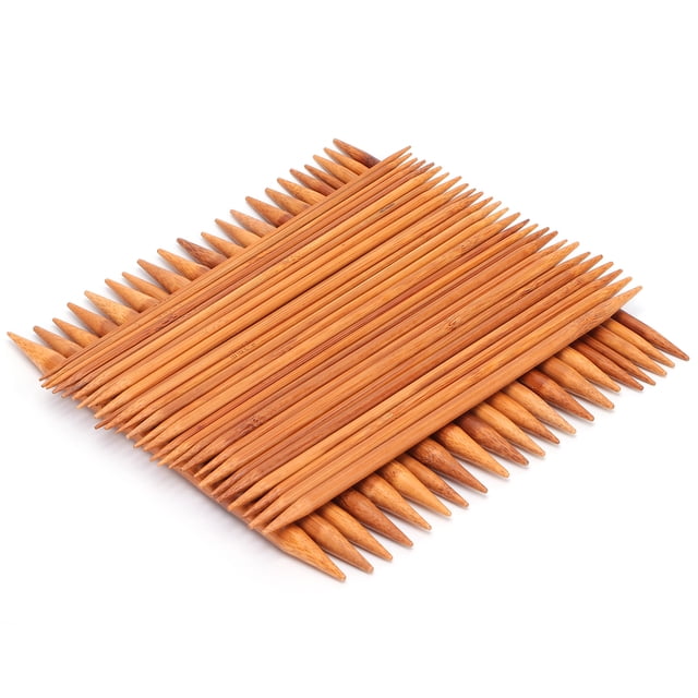 Knitting Kit, Portable Bamboo Knitting Sturdy For Hand-knitting DIY Tool For General Purpose For Mittens For Socks For Professional Use