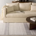 thumbnail image 2 of SAFAVIEH Martha Stewart Serenity Liana Striped Area Rug, Ivory/Grey, 4' x 6', 2 of 10