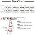 thumbnail image 3 of Xysaqa Womens Letter Print Lingerie Set, Women's 2 Piece Sportwear Sleepwear Underwear Bra and Thong Panty Sets for Women, 3 of 7