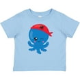 thumbnail image 3 of Inktastic Pirate Octopus, Cute Octopus, Little Octopus Boys or Girls Baby T-Shirt, 3 of 5