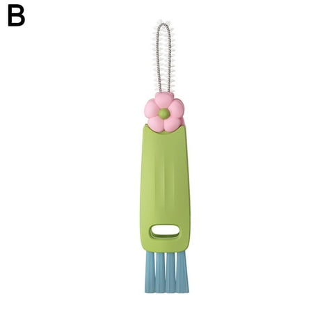 

3in1 Cup Lids Crevice Cleaning Brush Groove-Crevice-Tiny-Home-Washing Tool- J0U1