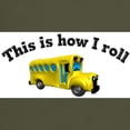 thumbnail image 3 of CafePress - This Is How I Roll T Shirt - Men's Classic Graphic Cotton T-Shirt, 3 of 4