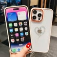 thumbnail image 5 of Clear Diamond Love Heart Case for iPhone 14 Pro Max 6.7-inch,Cute Bling Glitter Rhinestone Plating Camera Lens Protection Shockproof Back Cover Cases for Women Girls(Pink), 5 of 12
