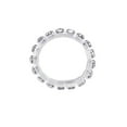 thumbnail image 1 of Elastic Silver Tone Single Row Crystal Rhinestone Toe Ring Bridal Jewelry 3mm, 1 of 3
