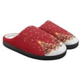 thumbnail image 2 of FUIALDOLG Cute Kids Christmas Tree Slippers for Girls Soft Non Slip Warm House Slippers for Little kids Indoor Outdoor, 2 of 7