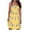 Z01#Yellow, variant on Fesfesfes Spring Dresses for Women Tube Bohemian Style Mini Dresses Off Shoulder Sleeveless Dress Casual Floral Print Corset Patchwork Pleated Beach Dress