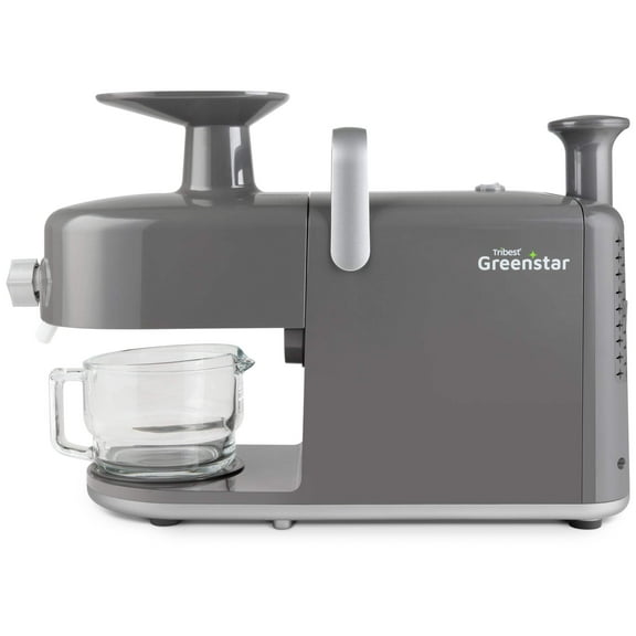 Tribest Greenstar® 5 All Stainless Steel Twin Gear Cold Press Masticating Juicer Grey