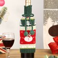 thumbnail image 3 of Cubierta de botella Calcomanía de Navidad Decoración de Navidad Dulce regalo Accesorios para el hogar Festival Accesorios Funcional DIY Prop Kits de decoración para fiestas Patrón de muñeco de nieve Toystoory HA069706-03, 3 of 6
