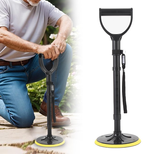 Herramienta De Ayuda Para La Movilidad, Soporte Seguro Para Ayudar A Levantarse Del Suelo De Fácil Agarre aleación De Aluminio 7 Altura Ajustable Para Reparación De Pisos