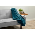 Sunbeam Microplush Comfy Toes Electric Warming Plush Throw Blanket