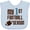 AE-Light Blue, variant on Inktastic My First Football Season Boys or Girls Baby Bib
