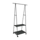 thumbnail image 3 of Perchero para ropa de dormitorio, soporte para colgar ropa, marco metálico, estante para colgar ropa Negro, 3 of 9