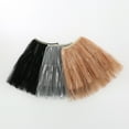 thumbnail image 6 of GYRATEDREAM Toddler Baby Girl Tutu Tulle Layered Ruffle Skirt Kids Sequin Birthday Ballet Dance Princess Cake Skirt Gray for 2-9 Years, 6 of 8