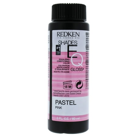 Shades EQ Color Gloss - Pastel Pink by Redken for Unisex - 2 oz Hair (Best Pastel Pink Hair Dye)