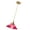 Red, variant on Zeiwohndc Modern Hanging Lamp Flower Glass Chandelier LED Pendant Lighting Fixtures