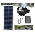 thumbnail image 2 of 50W 800L/H Brushless Solar Power Water Pump Set Ultra-quiet Submersible Water Pump Motor Fish Pond Garden Fountain Decoration ,Water-Shortage Protection, 2 of 7