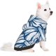 thumbnail image 2 of Fotbe Blue Shells Sudadera con Estampado para Perros Pequeños – Suéter con Capucha para Mascotas, Tela Suave de Forro Polar con Bolsillo-Small, 2 of 7