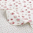 thumbnail image 1 of MesaSe Comforter Set King Size  3 Piece Soft Bedding Set for a Great Night Sleep  Pink Rose Garden Floral Reversible Coverlet Bedspread, 1 of 3