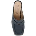 thumbnail image 5 of Journee Womens Bayley Slip On Block Heel Mule Pumps, 5 of 10
