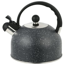 Gymnture Stainless Steel Whistling Tea Kettle with Anti-Hot Handle, 2.5L Capacity