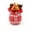 #N, variant on 1pc Christmas Gift Bag with Zipper, Candy Bag Tabletop Ornament for Christmas Decoration, 22 Styles to Choose From(Santa Print, 7.09 x 8.66 Inch)