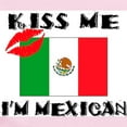 thumbnail image 2 of CafePress - Kiss Me I'm Mexican Infant Bodysuit - Baby Light Bodysuit, Size Newborn - 24 Months, 2 of 4