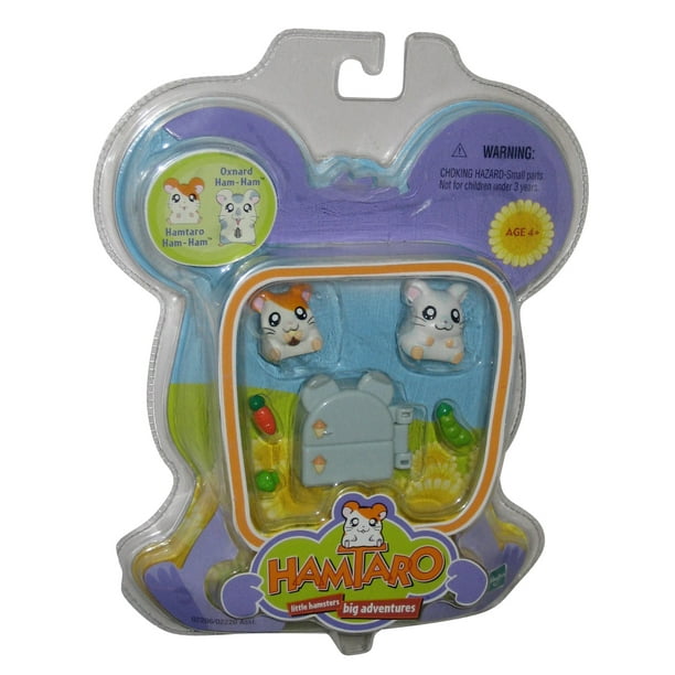 Hamtaro Little Hamsters Bid Adventures (2002) Hasbro Toy Figure Set