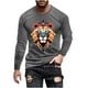 thumbnail image 2 of Blusas y camisas de manga larga con cuello redondo para hombre, blusa de manga larga con cuello redondo y estampado de moda para hombre, blusa de poliéster para hombre, 2 of 5