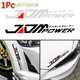 thumbnail image 2 of ROPAINTERIOR New Decal Personality Automobile Decoration Car Sticker Vinyl Black/White Waterproof 28cm x 4cm JDM /Multicolor huangjie unisex, 2 of 2