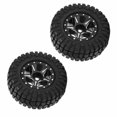 thumbnail image 3 of XingJian LLC Aluminum Rims Tires Set for Axial SCX24 RC Crawler Car - Upgrade Parts (2PCS, Black), 3 of 10