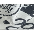 thumbnail image 4 of Ambesonne Vintage Quilted Bedspread Set 3 Pcs, Nautical Pirate Skull, Queen Size, Dark Blue White, 4 of 5