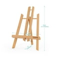 thumbnail image 2 of VISWIN 12" High Tabletop Display Easels - 12PCS, Foldable Wood Art Easels, 2 of 5