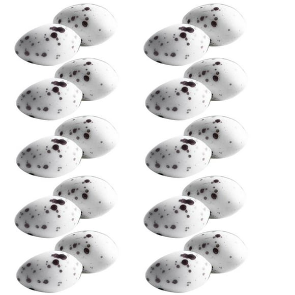 Exhibición Del Modelo Huevos de Pájaro Manchados 20pcs, Apoyos Del Tiro, Pared de
