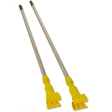 Rubbermaid Commercial Products Wet Mop Aluminum Handle with Clamp