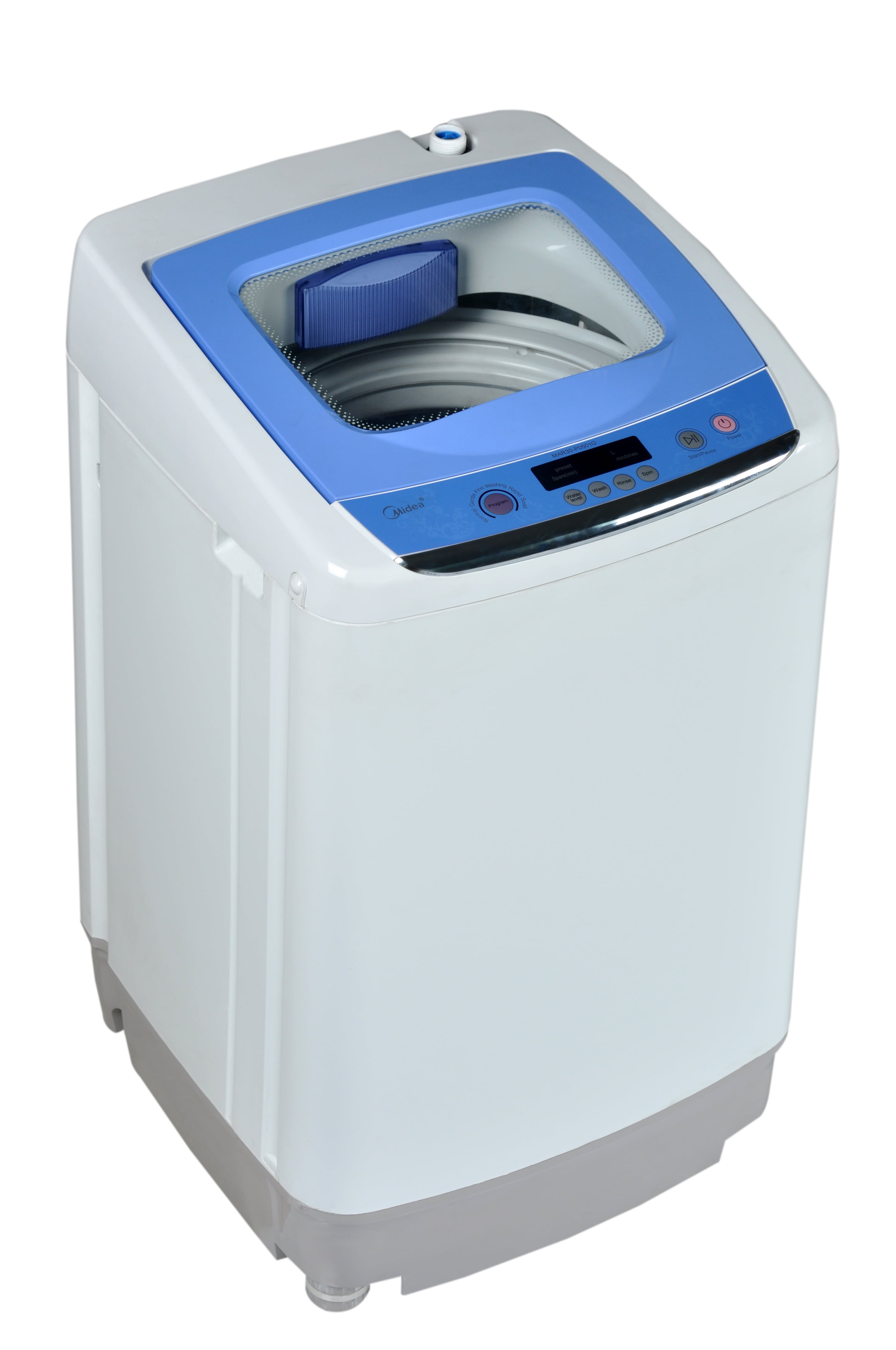 Commercial Care 0.9 Cu. Ft. Portable Washing Machine, Compact Washing  Machine with 6 Wash Cycles,Portable Clothes Washer Featuring 3 Water Levels,Portable  Washer Machine with LED Digital Display,White : Appliances