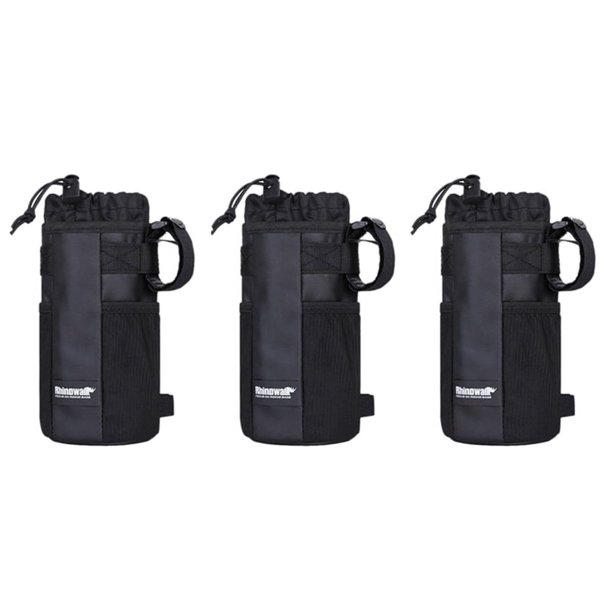 3X Rhinowalk Bolsa de Transporte para Botella de Agua para Ciclismo, Bolsa para Bicicleta